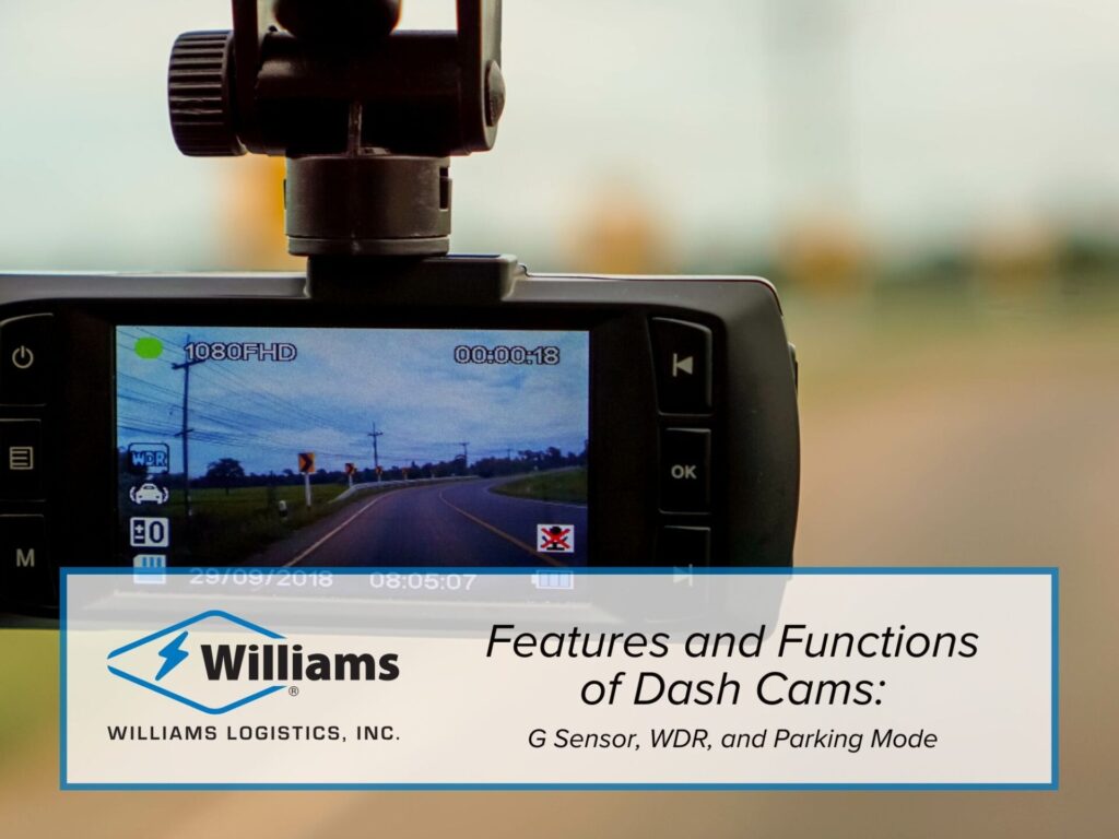 Features and Functions of Dash Cams: G Sensor, WDR, and Parking Mode