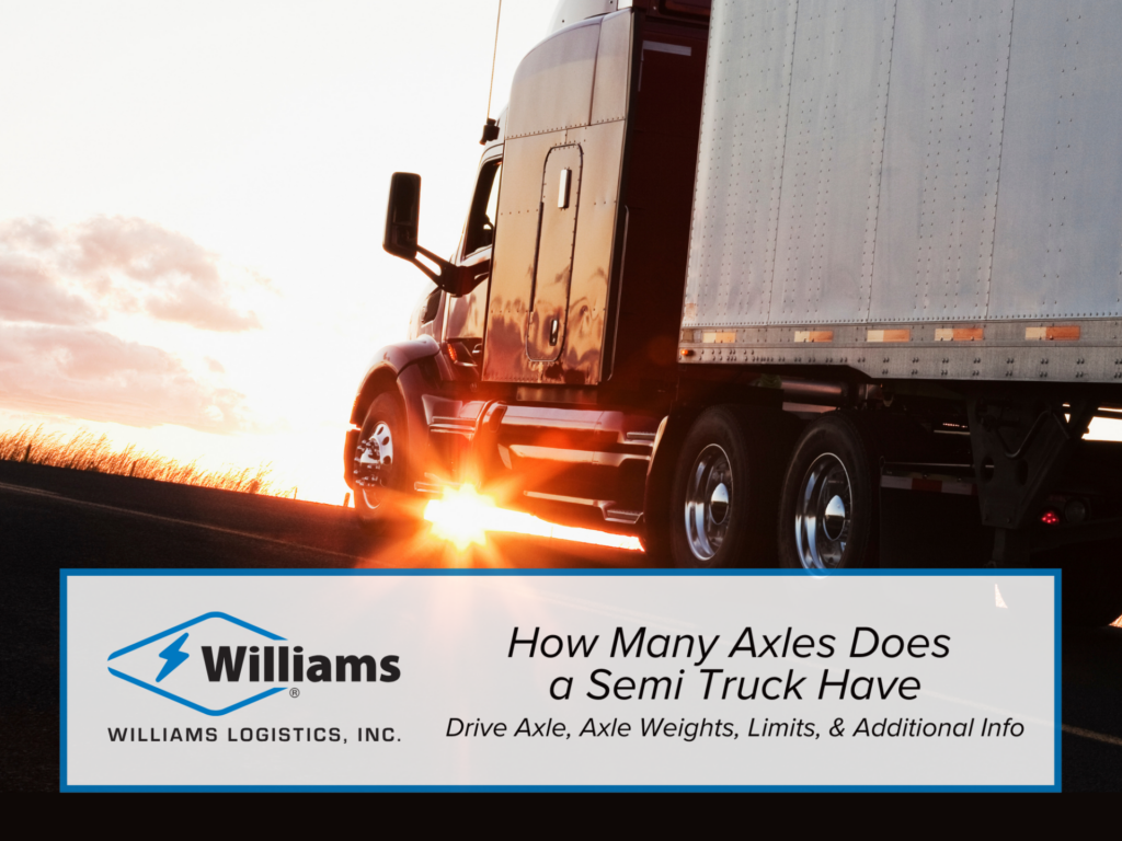 How Many Axles Does a Semi Truck Have?