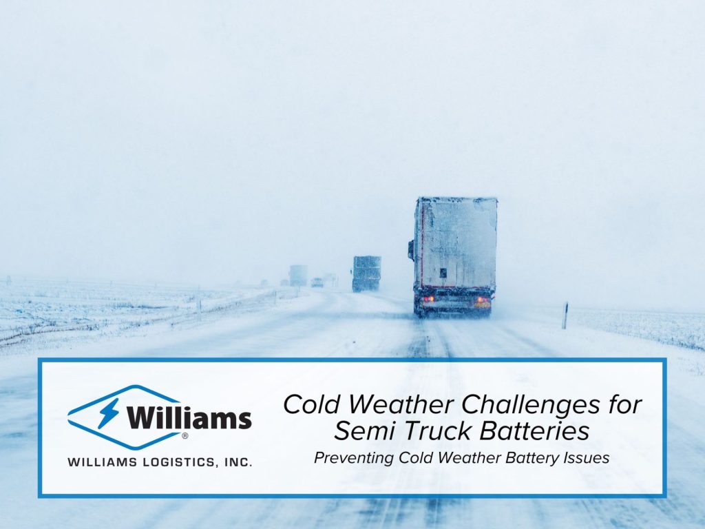 Cold Weather Challenges for Semi Truck Batteries