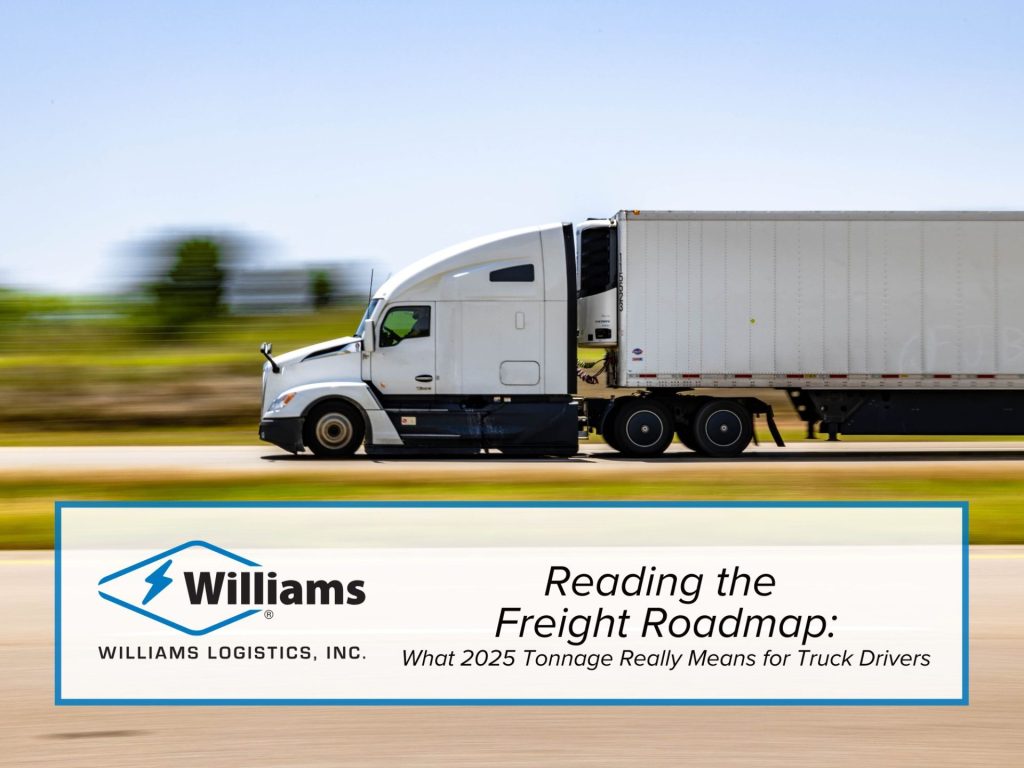 Reading the Freight Roadmap: What 2025 Tonnage Really Means for Truck Drivers