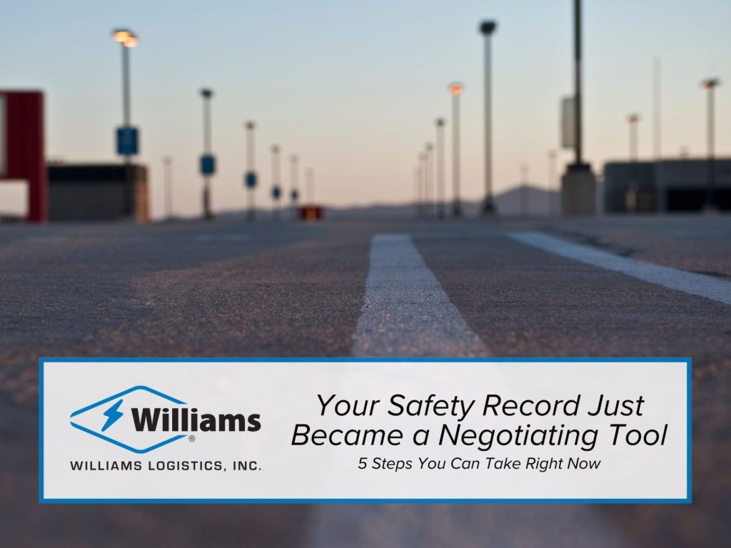 Your Safety Record Just Became a Negotiating Tool